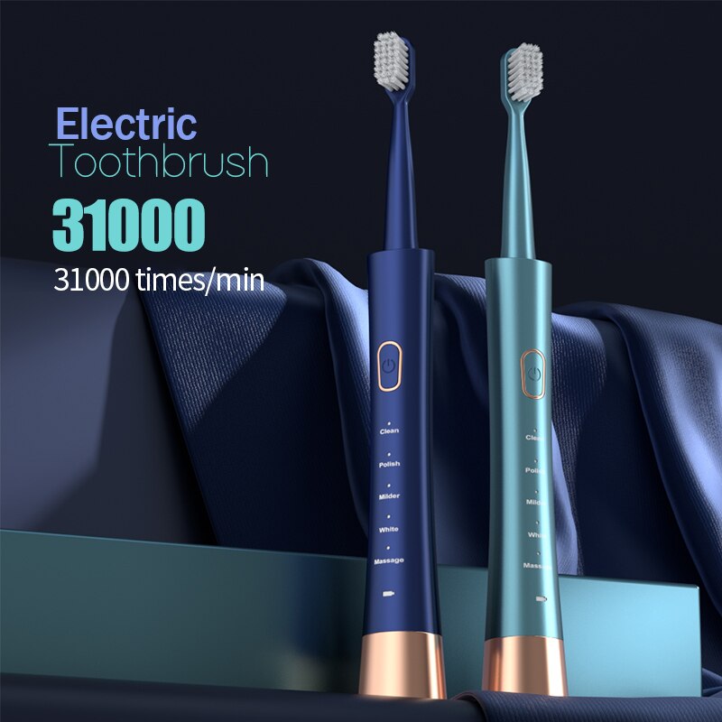 Electric Toothbrush Sonic - Jianpai-cepillo de dientes eléctrico para adultos,