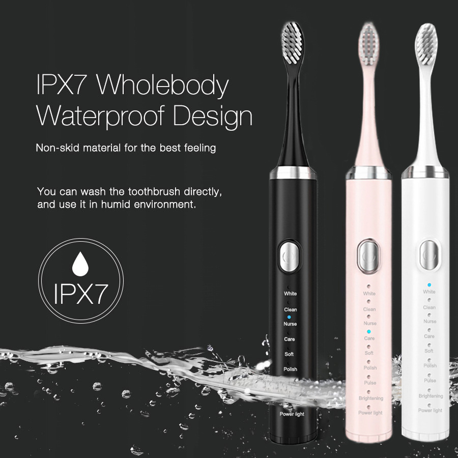 Electric Toothbrush Sonic - Juego de cepillos de dientes eléctricos,