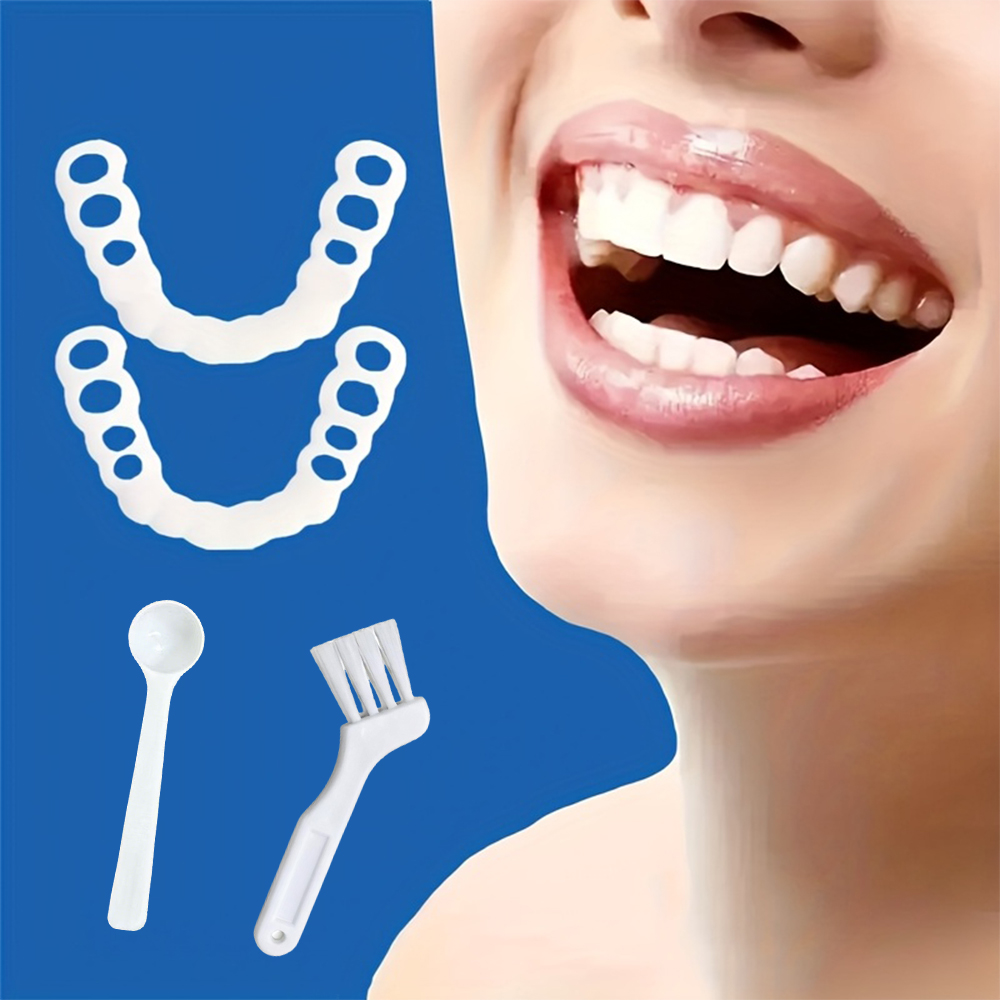 Teeth Whitening Uneven - Nuevas carillas dentales para reparación de
