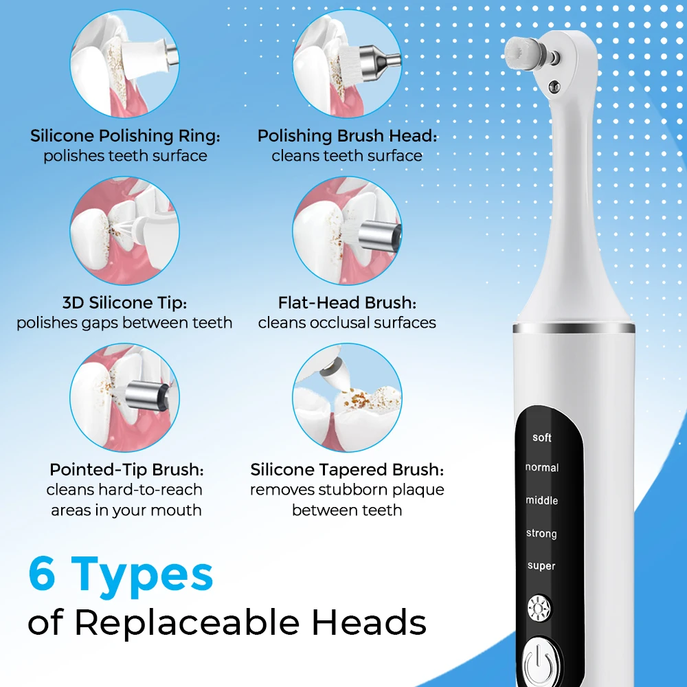 Pulidor de dientes eléctrico,  - Teeth Whitening Or Tooth Whitening reseña y precio