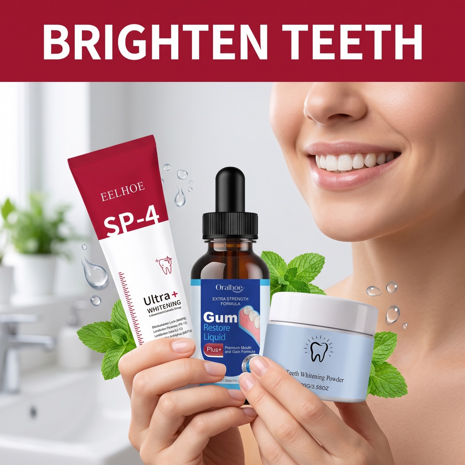 Set de Cuidado Bucal, Pasta De - Teeth Whitening Ulta reseña y precio
