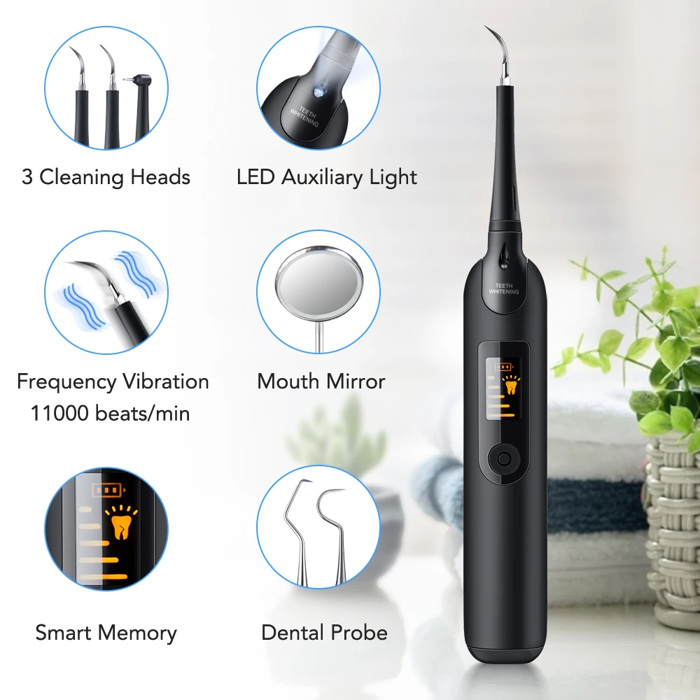 Escalador Dental eléctrico, ju - Teeth Whitening Or Tooth Whitening reseña y precio