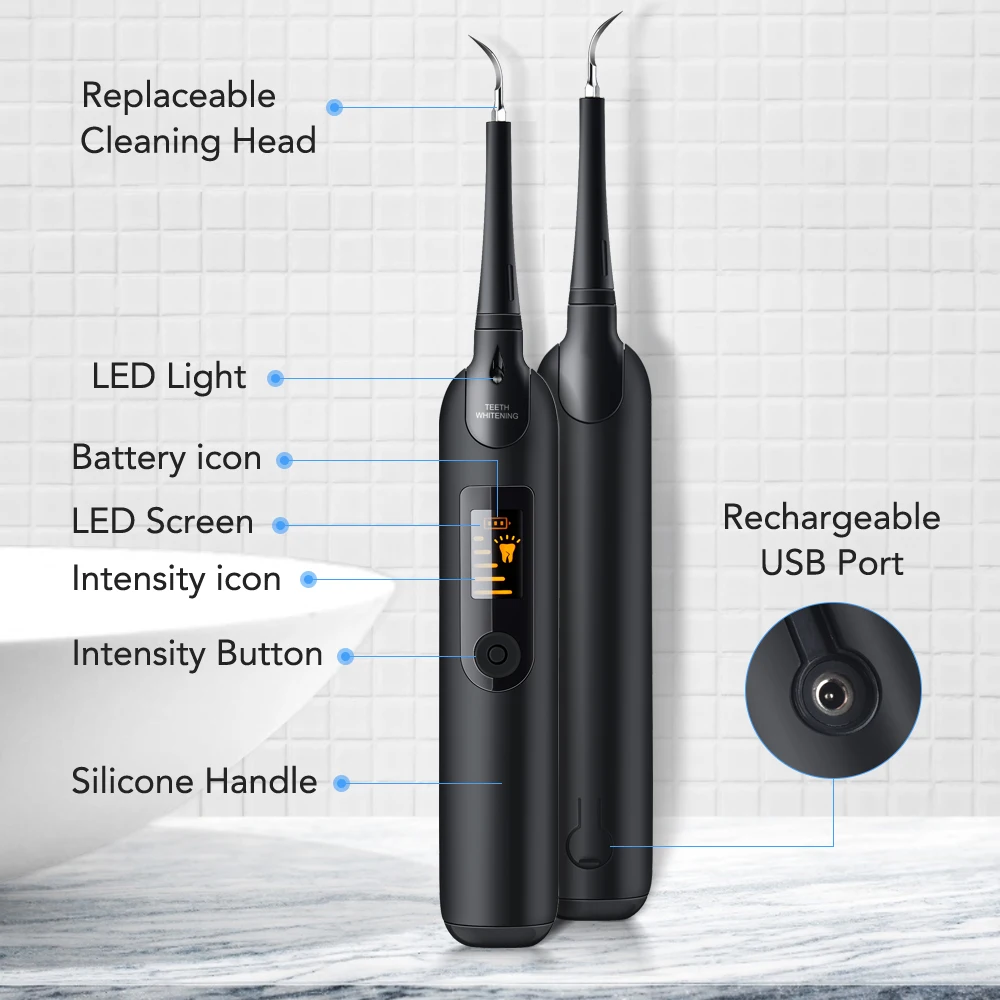 Escalador Dental eléctrico, ju - Teeth Whitening Or Tooth Whitening reseña y precio