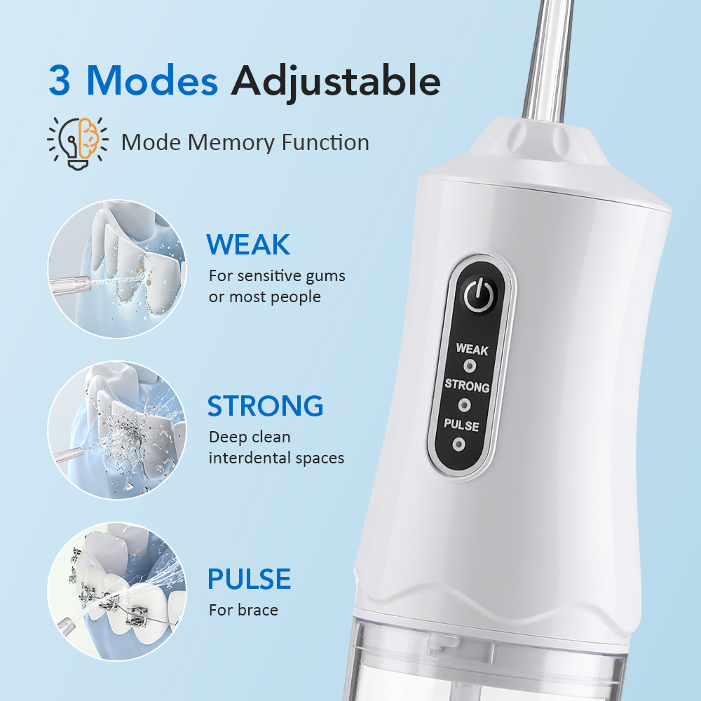 Irrigador bucal portátil de 3  - Teeth Whitening Or Tooth Whitening reseña y precio
