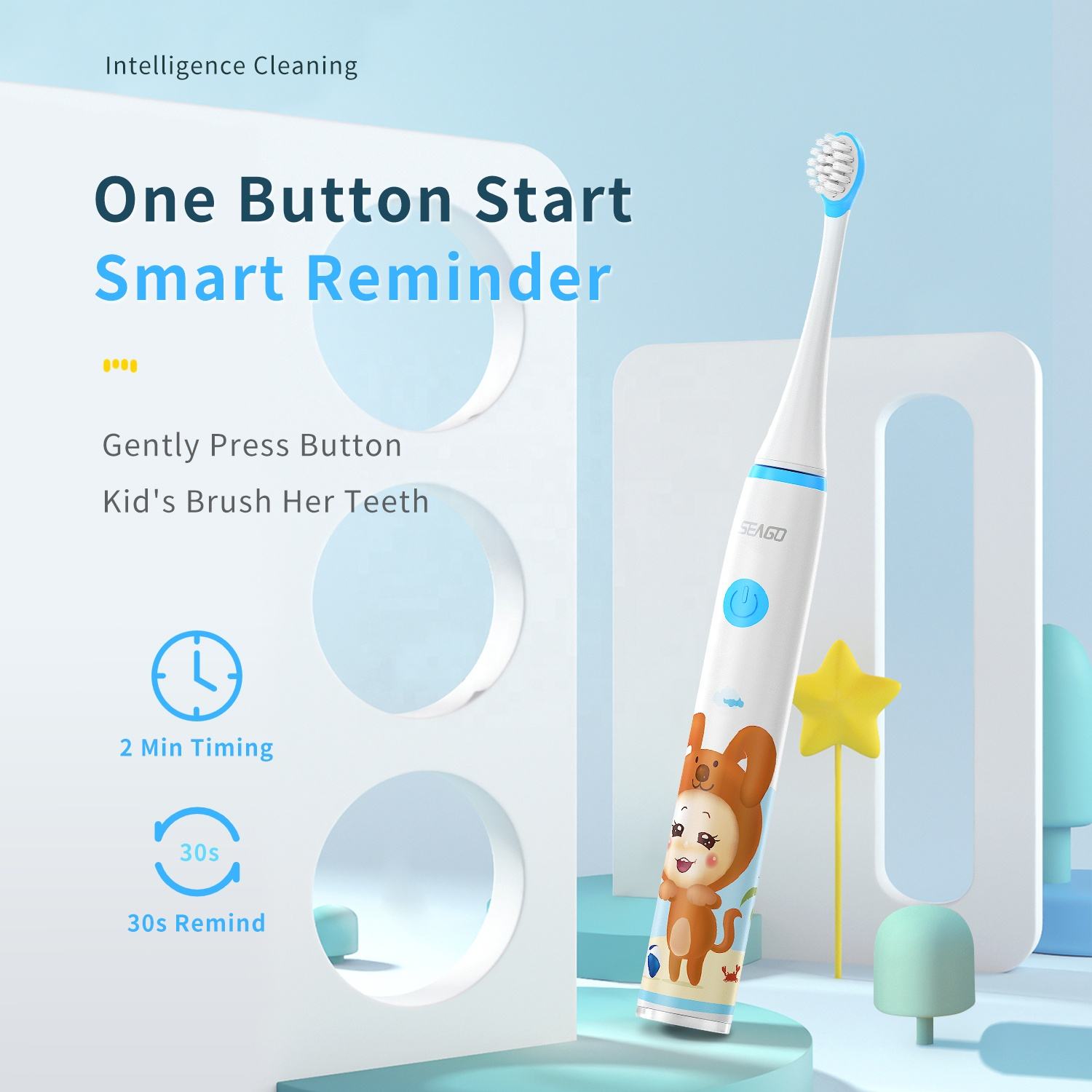 Seago SG-567 Cepillo de diente - Electric Toothbrush Sonic reseña y precio